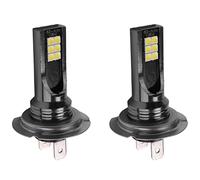 Tassety 2Pcs H7 LED Headlight Conversion 6W 1000LM 6000K Error Free Canbus Bulb