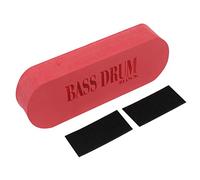 Tassety Jazz Drum Anti- Drum Brick Slow Anti-Moving Fixed Floor Anti- Cotton Bass Drum Red