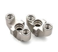Tassety Metal Front Steering Blocks Steering Knuckles for Team Corally XP 6S XTR 1/8 RC Car Upgrades Parts Accessories