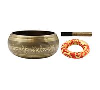 Tassety Tibetan Singing Bowl Set Tibetan Yoga Singing Bowl Set for Yoga Spiritual Healing and Mindfulness