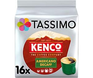 Tassimo Americano Decaffeinated Coffee Pods Pack of 16