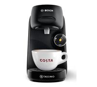 Tassimo by Bosch Finesse Friendly Pod Coffee Machine in Black TAS162EGB with INTELLIBREW and IntensityBoost, Compatible with 50 Different Beverages
