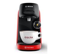 Tassimo by Bosch Finesse Friendly Pod Coffee Machine in Red TAS163EGB with INTELLIBREW and IntensityBoost, Compatible with 50 Different Beverages