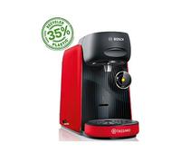 Tassimo Finesse Friendly Pod Coffee Machine in Red TAS163EGB with INTELLIBREW and IntensityBoost, Compatible with 50 Different Beverages
