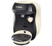 TASSIMO by Bosch Happy Coffee Machine Cream TAS1007GB Adjustable One Touch Go