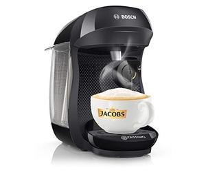 TASSIMO by Bosch HAPPY TAS1002NGB Coffee Machine, 1400 Watt, 0.7 Litre - Black