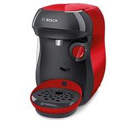 TASSIMO by Bosch HAPPY TAS1003GB Coffee Machine, 1400 Watt, 0.7 Litre - Black & Red