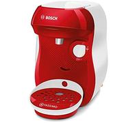 TASSIMO by Bosch HAPPY TAS1006GB Coffee Machine, 1400 Watt, 0.7 Litre - Red & White