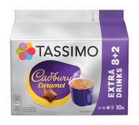 Tassimo Cadbury Caramel Hot Chocolate Pods, 241g, Pack of 10