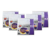 Tassimo Cadbury Caramel Hot Chocolate Pods x10 (Pack of 5, Total 50 Drinks)