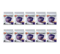 Tassimo Cadbury Hot Chocolate Pods - 10 Packs (80 Drinks)