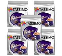 Tassimo Cadbury Hot Chocolate Pods x 8 (Pack of 5, Total 40 Drinks)