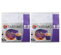 Tassimo Cadbury Orange Hot Chocolate Pods x10 (Pack of 2, Total 20 Capsules)