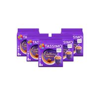 Tassimo Cadbury Orange Hot Chocolate Pods x8 (Pack of 5, Total 40 Drinks)