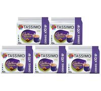 Tassimo Cadbury Pistachio Coffee Pods x10 (Pack of 5, Total 50 Drinks) Chocolate Pistachio Flavour T DISCs, Creamy Hot Drink Capsules