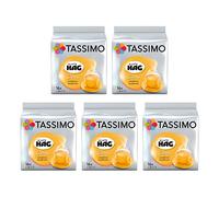 Tassimo Cafe HAG Crema Decaffeinated Coffee Pods - 5 Packs (80 Drinks)