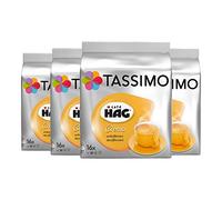 Tassimo Café HAG Crema Decaffeinated, Pack of 4, 4 x 16 T-Discs