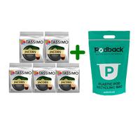 Tassimo Coffee Pods Jacobs Espresso Classico 5 Packs (80 Drinks)