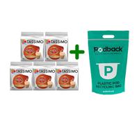 Tassimo T Discs Marcilla Cortado (Pack of 5, 80 Drinks)