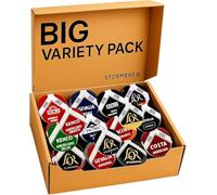 Tassimo Coffee Pods Variety Pack - 32 T Discs (Only COFFEE Capsules) in Gift Box - Selection of 16 Coffee Blends from Costa Kenco L’OR Jacobs and More.