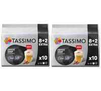 Tassimo Coffee Shop Selections Chai Latte Coffee Pods x10 (Pack of 2, Total 20 Capsules) Black Tea with Indian Spices & Creamy Milk