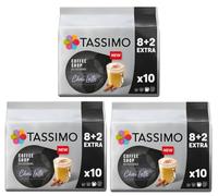Tassimo Coffee Shop Selections Chai Latte Coffee Pods x10 (Pack of 3, Total 30 Capsules) Black Tea with Indian Spices & Creamy Milk
