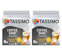 Tassimo Coffee Shop Selections Toffee Nut Latte Coffee Pods x8 (Pack of 2, Total 16 Pods)