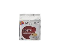 Tassimo Costa Americano Coffee Pods, Pack of 16