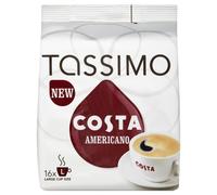 Tassimo COSTA Americano Pack of 2, 2x16 T-Discs