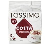 TASSIMO Costa Cappuccino (8 Drinks/Packet) (Pack of 4, Total 64 T DISCs)