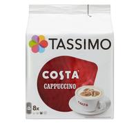 Tassimo Costa Cappuccino Coffee 16 Pods x5 Pack Pack of 80 4056513