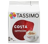 Tassimo Costa Cappuccino Coffee Pods, Pack of 8
