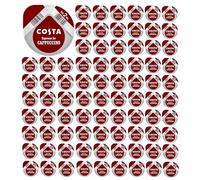 Tassimo Costa Cappuccino Espresso Coffee Pods (Total 96 Pods, SOLD LOOSE, NO MILK Pods)