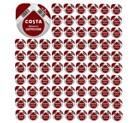 Tassimo Costa Cappuccino Espresso Coffee Pods (Total 96 Pods, SOLD LOOSE, NO MILK Pods)