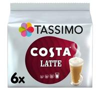 Tassimo Costa Cappuccino Pods 16's (8 Drinks) - PACK (5)