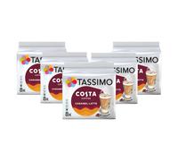 Tassimo Costa Caramel Latte Coffee Pods x8