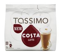 TASSIMO COSTA Cappuccino/Latte/Americano/Cadbury (4 Packs Set = 40 Drinks)