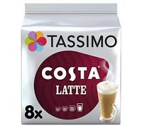 Tassimo Costa Latte Coffee 8 Pods, 340g