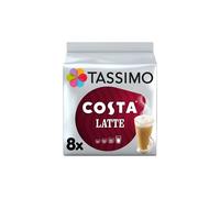 Tassimo Costa Latte Coffee Pods x8