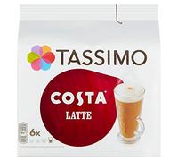 Tassimo Costa Latte, Pack of 6