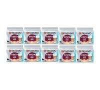 Tassimo Costa Skinny Latte Coffee Pods (Pack of 10, Total 120 Pods, 60 Servings)