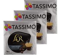 Tassimo Fortissimo L 'Or Espresso, Coffee, Cafe Stack - Gema Recommended Roast Coffee, 48 T-DISC HOLDER