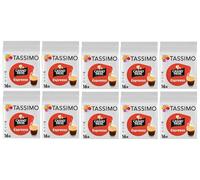 Tassimo Grand Mere Espresso Coffee Pods x16 (Pack of 10, Total 160 Pods) - Rich & Intense Aromatic Coffee