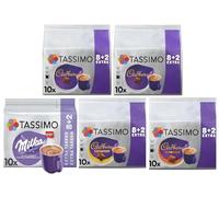 Tassimo Hot Chocolate lovers Variety Pack Capsules - Cadbury, Caramel, Orange & Milka - 50 T-Discs (5 x 10 Pods)