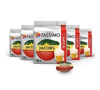 Tassimo Jacobs Café Au Lait Coffee Pods x16 (Pack of 5, Total 80 Drinks)