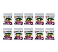TASSIMO Jacobs Caffe Crema Intenso XL Coffee Pods - 10 Packs (160 Drinks)