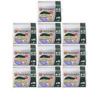 Tassimo Jacobs Cappuccino Choco Coffee Pods x10 (Pack of 10, Total 100 Pods)