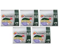 Tassimo Jacobs Cappuccino Choco Coffee Pods x10 (Pack of 5, Total 50 Pods)
