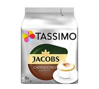 Tassimo Jacobs Cappuccino Classico, Coffee Speciality T Discs 8 Drinks, 260 g