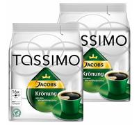 Tassimo Jacobs Krönung, Pack of 2, 2 x 16 T-Discs